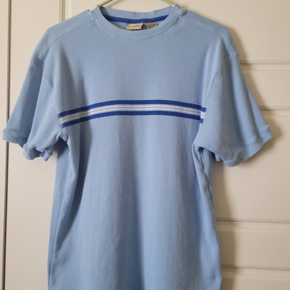 Decoded Men's Columbia Blue Short Sleeve Shirt